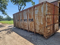Afval container - container met haak - afzetcontainer 43m3 opslagcontainer - afbeelding 2 van  6