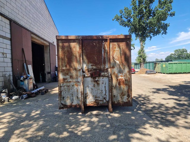 Afval container - container met haak - afzetcontainer 43m3 opslagcontainer - afbeelding 4 van  6