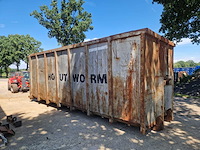 Afval container - container met haak - afzetcontainer 43m3 opslagcontainer - afbeelding 6 van  6