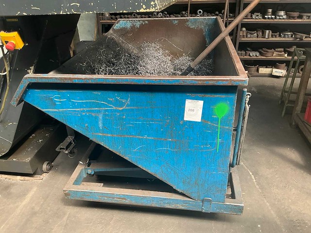Afval kipcontainer - afbeelding 2 van  6