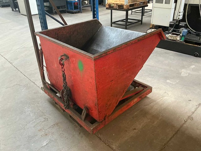 Afval kipcontainer - afbeelding 1 van  6