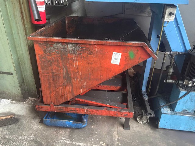 Afval kipcontainer - afbeelding 1 van  3