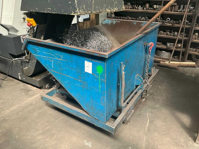 Afval kipcontainer - afbeelding 1 van  6