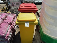 Afval rolcontainer (2x) - afbeelding 1 van  1