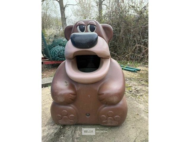 Afvalbak kunststof - afbeelding 1 van  2