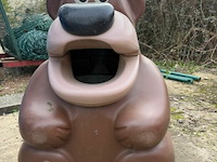 Afvalbak kunststof - afbeelding 1 van  2