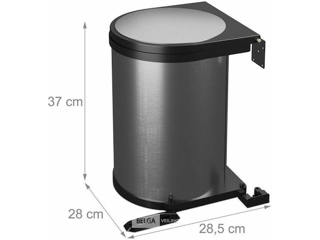 Afvalemmer inbouw - afbeelding 4 van  5