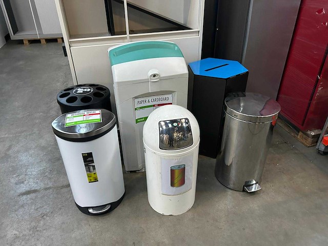 Afvalemmers & prullenbakken (6x) - afbeelding 2 van  4