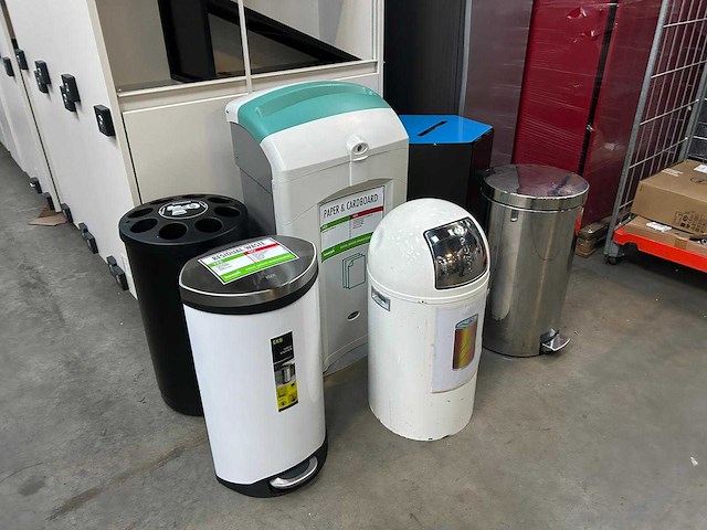 Afvalemmers & prullenbakken (6x) - afbeelding 4 van  4