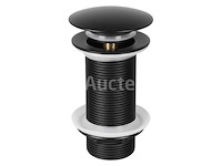 Afvoerplug pop up - design - zwart - afbeelding 2 van  4