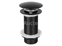Afvoerplug pop up - design - zwart - afbeelding 3 van  4