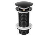 Afvoerplug pop up - design - zwart - afbeelding 1 van  4
