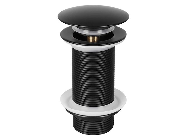Afvoerplug pop up - design - zwart - afbeelding 1 van  4