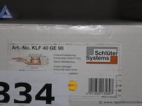 Afvoersysteem - schlüter systems - klf 40 ge 90 - afbeelding 2 van  2