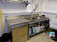 Afwasbak met 2 bakken