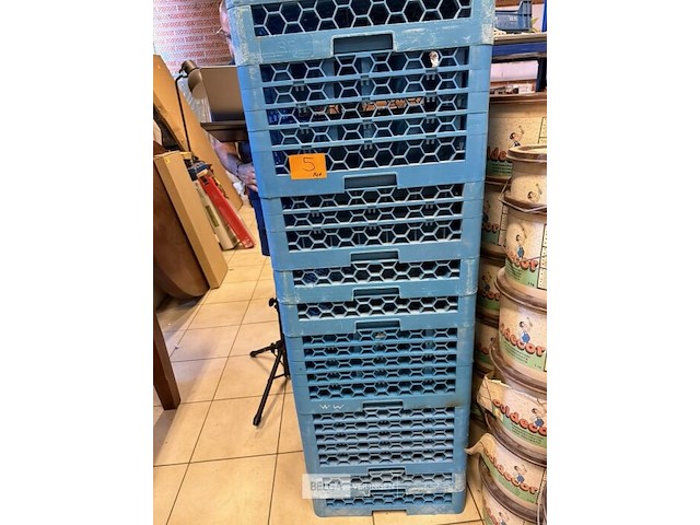 Afwaskorven voor professionele afwasmachine - afbeelding 2 van  3