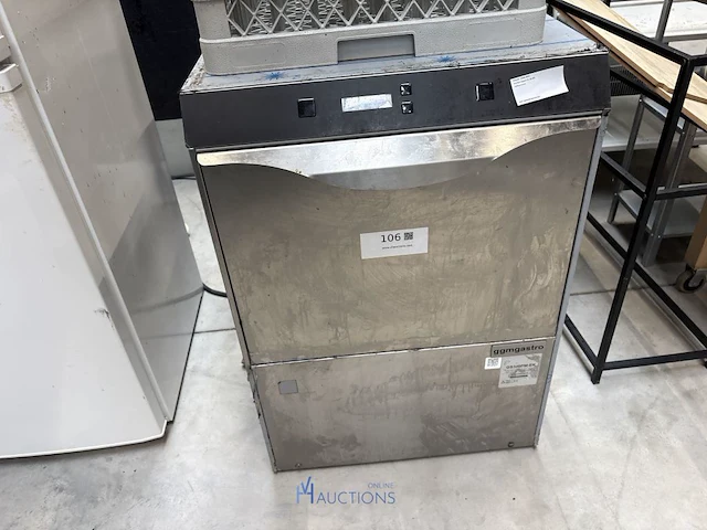Afwasmachine ggmgastro gs340pm-ek van plm 58 x 63 x 82 cm - afbeelding 2 van  8