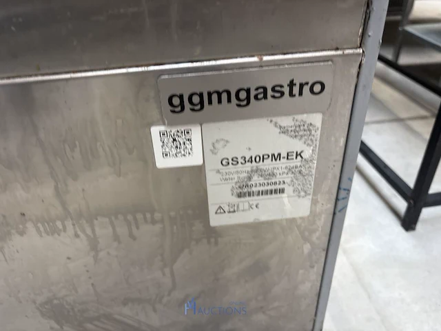 Afwasmachine ggmgastro gs340pm-ek van plm 58 x 63 x 82 cm - afbeelding 3 van  8