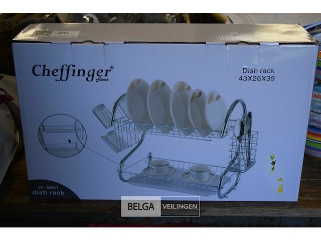 Afwasrekje 43x26x39cm - afbeelding 1 van  3