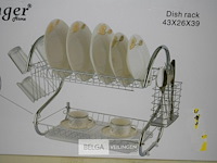 Afwasrekje 43x26x39cm - afbeelding 2 van  3