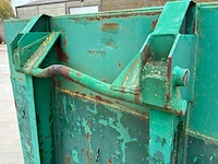 Afzetcontainer met hydraulische achterklep - afbeelding 10 van  20