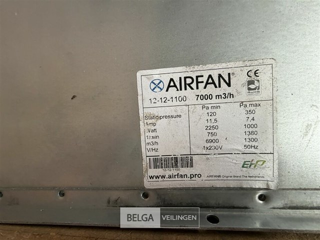 Afzuiging airfan - afbeelding 2 van  2