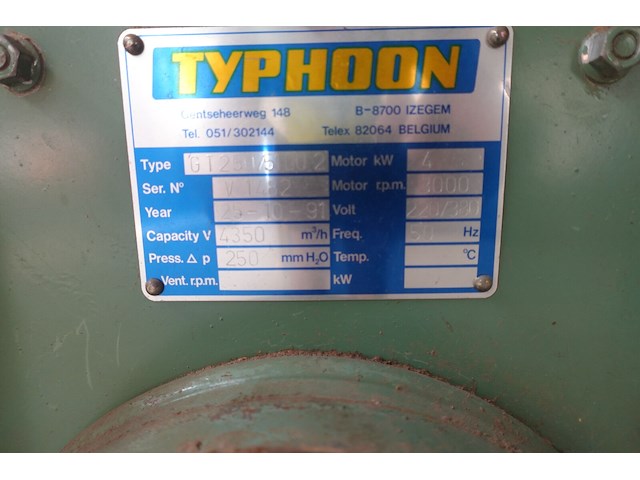 Afzuiging typhoon - afbeelding 5 van  7