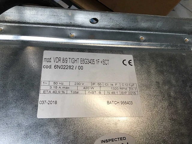 Afzuigkap motor - afbeelding 4 van  4