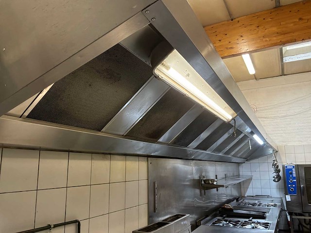 Afzuigkap rvs met motor - afbeelding 2 van  6
