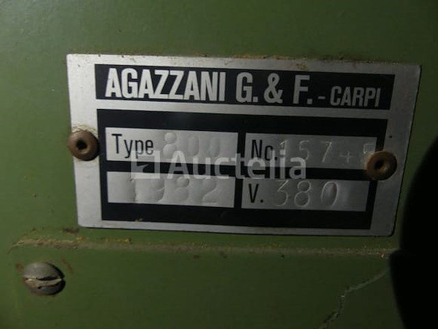 Agazzani 800 bandzaag - afbeelding 3 van  9
