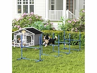 Agilitysport voor honden met 4 professionele obstakels