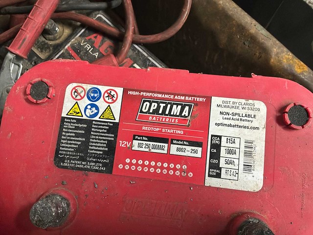 Agm batterij (2x) - afbeelding 3 van  5