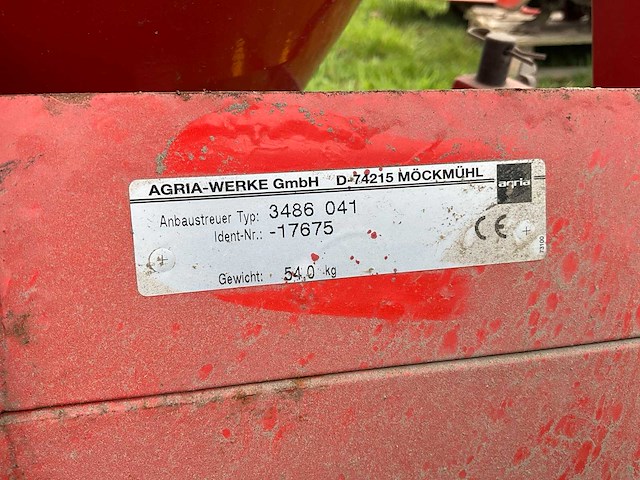 Agria zoutstrooier tuinbouwtrekker - afbeelding 5 van  5