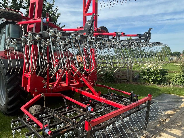 Agro-factory ii izak 9.0 hydraulisch opklapbare graslandeg met veertanden - afbeelding 4 van  25