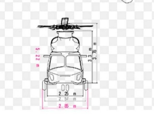 Agusta-bell ab-212 helicopter - afbeelding 6 van  7