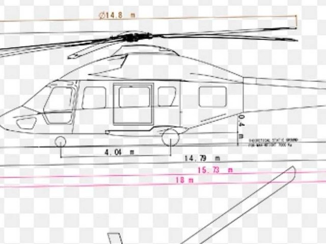 Agusta-bell ab-212 helicopter - afbeelding 7 van  7