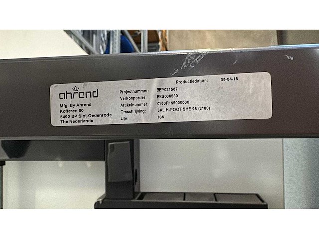 Ahrend - balance - duo workbench zit/sta - bureaus (2x) - afbeelding 3 van  11