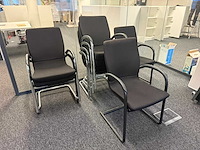 Ahrend - cantilever stoel - waiting room chair (8x) - afbeelding 2 van  5