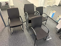 Ahrend - cantilever stoel - waiting room chair (8x) - afbeelding 3 van  5