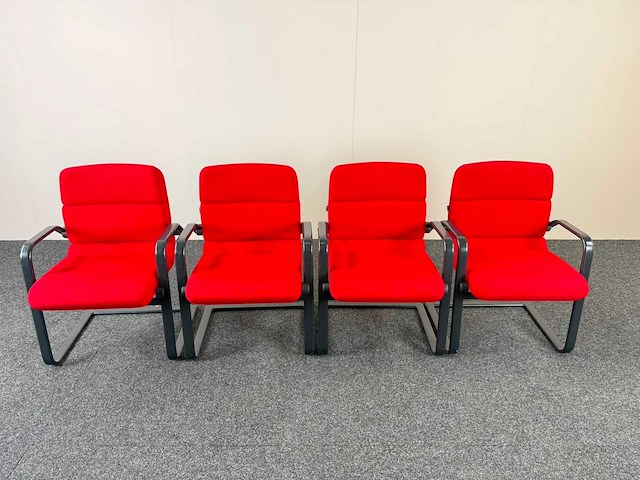 Ahrend - cantileverstoel - vergaderstoel (12x) - afbeelding 3 van  7