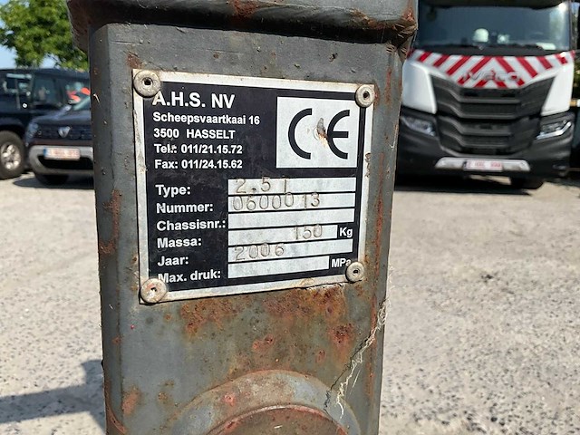 Ahs 2,5t pallethaak - afbeelding 7 van  7