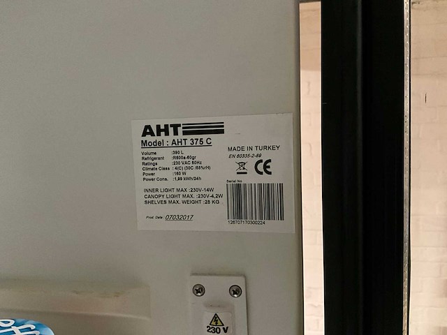 Aht aht 375 c koelkast - afbeelding 5 van  5