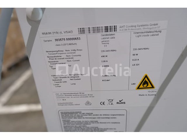 Aht miami 210 l vsad crednary vriezer - afbeelding 2 van  8