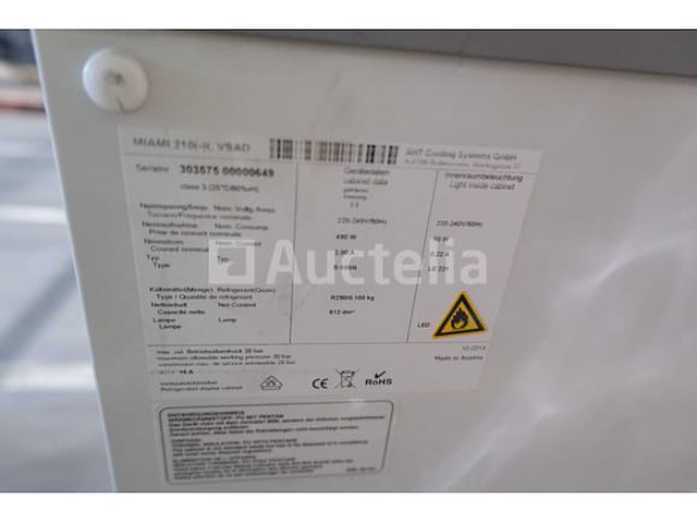 Aht miami 210 l vsad crednary vriezer - afbeelding 6 van  9