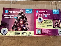 Aigostar kerst- & seizoensartikelen kunstkerstboom inclusief ledverlichting - afbeelding 1 van  1