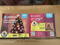 Aigostar kerst- & seizoensartikelen kunstkerstboom inclusief ledverlichting