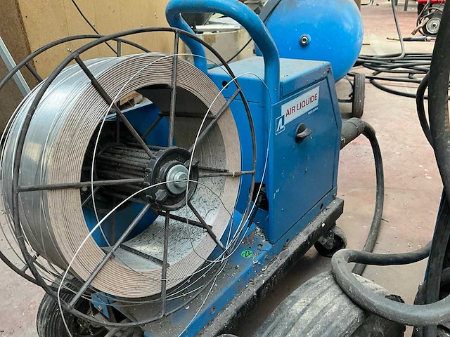 Air liquide le safmig 400 bl mig lasmachine - afbeelding 6 van  9