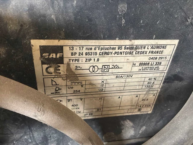 Air liquide zip 1.0 tig-lasmachine - afbeelding 4 van  4