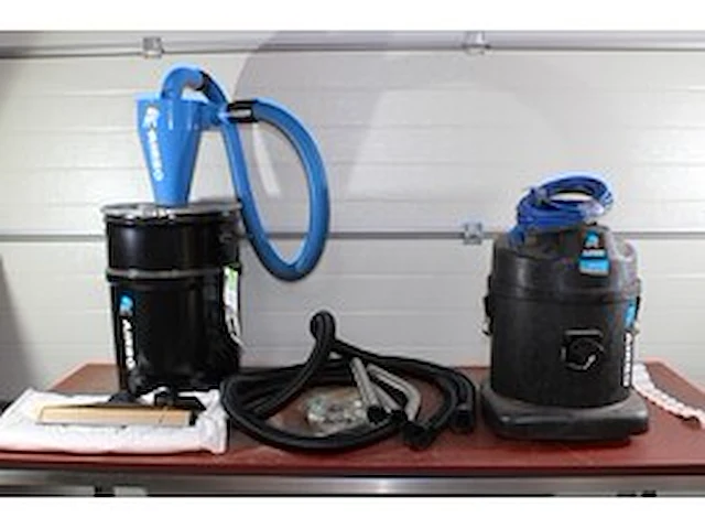 Airbo ntd570 fijnstofzuiger met voorafscheider he 60l stalen drum - afbeelding 1 van  8