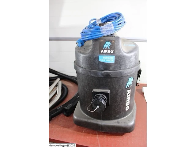 Airbo ntd570 fijnstofzuiger met voorafscheider he 60l stalen drum - afbeelding 6 van  8